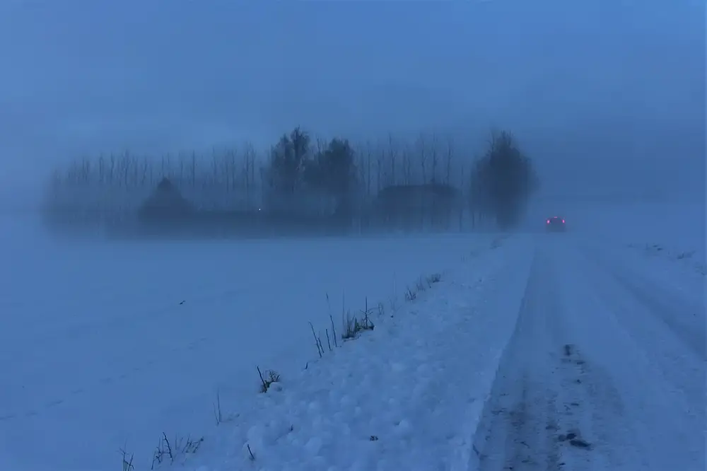 snöstorm klimatförändringar